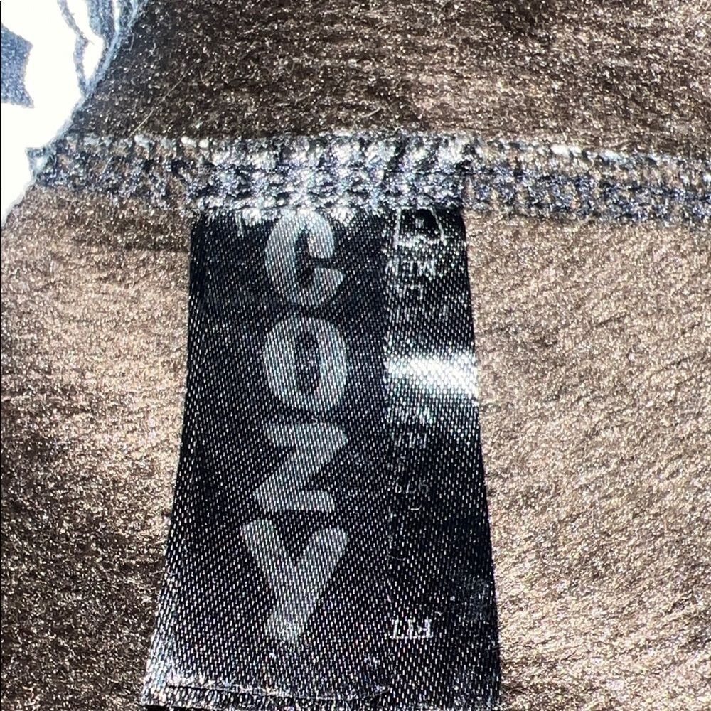 Cozy Casual Black and White Paisley Leggings - Picture 2 of 6
